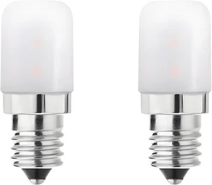 E12 Dryer LED Light Bulb for Drum and 2 Count (Pack of 1), Cool White  - Picture 1 of 7