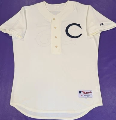 Camiseta autêntica Jim Thome #25 TBTC Chicago White Sox Pro Cut Majestic MLB 48 - Imagem 1 de 4