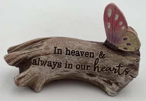 Ganz Blooming Butterflies Figurine - In Heaven & Always In Our Hearts - Picture 1 of 7