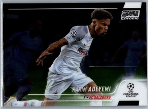 2022 Topps Stadium Club Chrome #81 Karim Adeyemi FC Salzburg - Picture 1 of 2