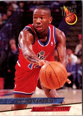 1993 Ultra Doug Overton #358 Washington Bullets Basketball Card - Image 1 of 2