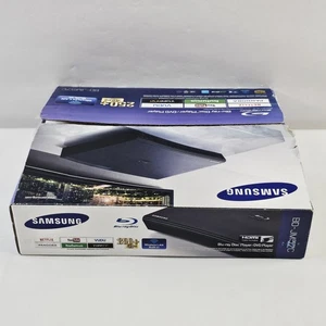 Samsung BD-JM57C Blu-Ray Disc/DVD Player w/Wi-Fi & Streaming Apps NEW Open Box  - Picture 1 of 7