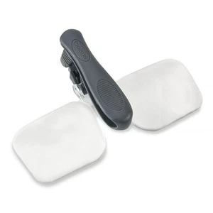 Carson VisorMag 2x Power +4.00 Diopters Clip-On Magnifying Lens for Hats VM-12 - Picture 1 of 7