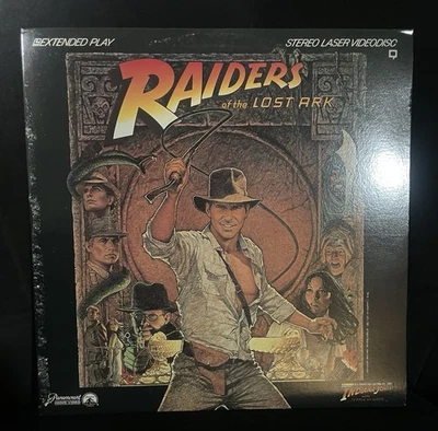 Preowned - Indiana Jones Raiders of the Lost Ark LaserDisc LD - Steven Spielberg - Imagem 1 de 4