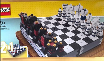 LEGO 40174 Iconic Chess Checkers Set 1450 pcs for ages 9+ New in Box Gift - Image 1 of 4