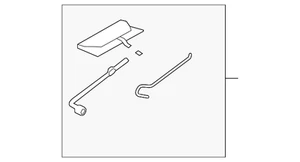 Genuine Mazda Tool Bag D532-69-650A - Picture 1 of 2