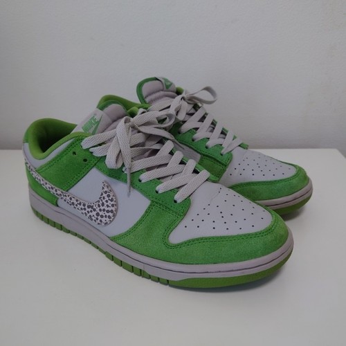 NIKE Uomo 9.0US Dunk Lo verde grigio