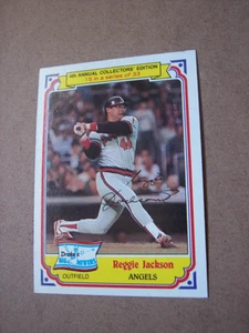 1984 Topps Drakes Big HItters baseball Reggie Jackson card #15 set break - Picture 1 of 2