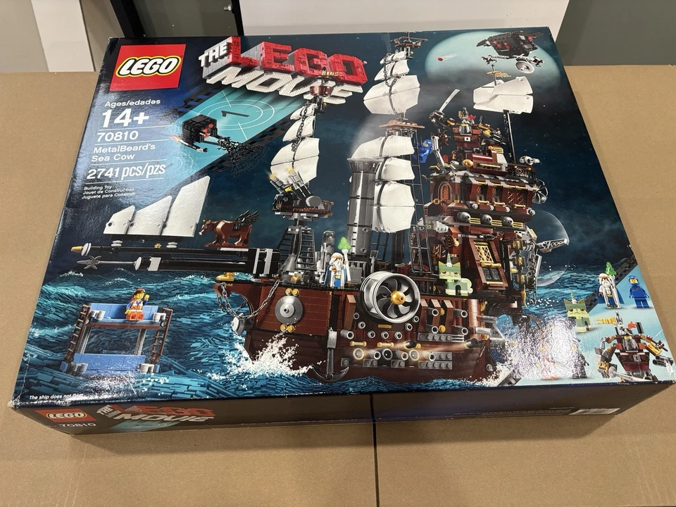 LEGO The LEGO Movie: MetalBeard's Sea Cow (70810) Retired Factory Sealed New - Image 1 of 4