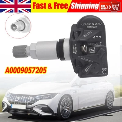 TPMS Tire Pressure Sensor for Mercedes A B CITAN CLA CLK CLS R CLASS A0009057205 - Image 1 of 4
