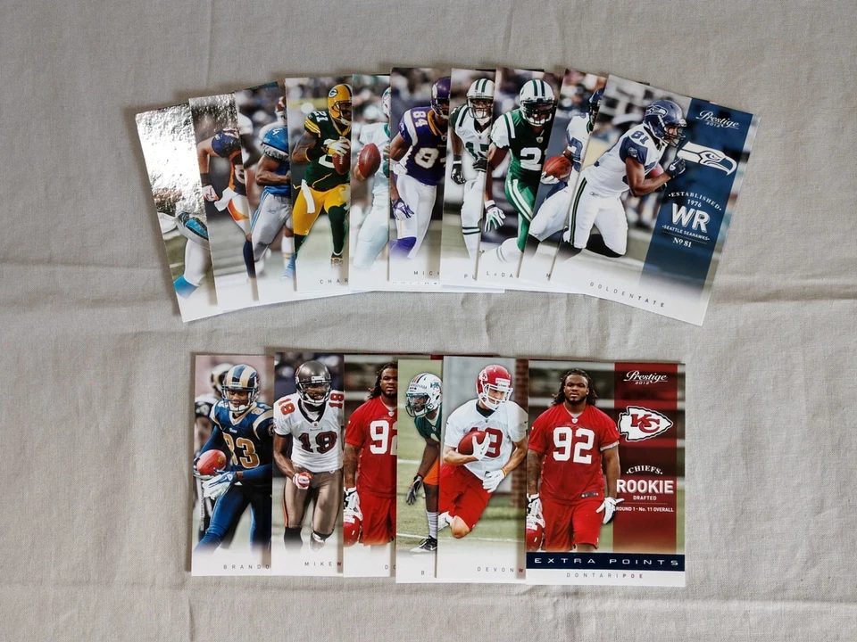 2012 Prestige Football - - - Pick A Card - - - Complete a Set - Image 1 of 1