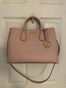 Michael Kors CAMILLE LARGE SATCHEL/NWT/$368/Blossom - Picture 1 of 7