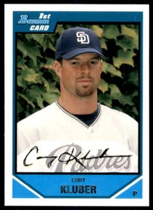 2007 Bowman Draft Picks & Prospects Corey Kluber San Diego Padres #BDPP29 - Picture 1 of 2