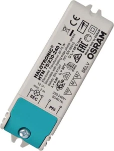 OSRAM BETRIEBSGERÄTE Elektronischer Trafo HTN 75/230-240 I IP20 grau - Bild 1 von 11