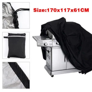 Extra Large BBQ Cover Outdoor Waterproof Garden Barbecue Grill Gas Protector UK - Picture 1 of 12