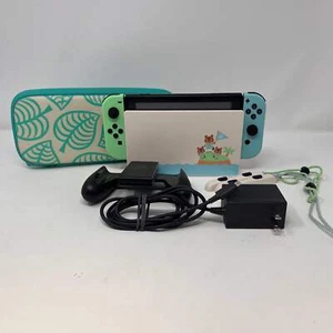 Nintendo Switch Animal Crossing Edition Console per videogiochi HAC-001 Nera - Foto 1 di 6