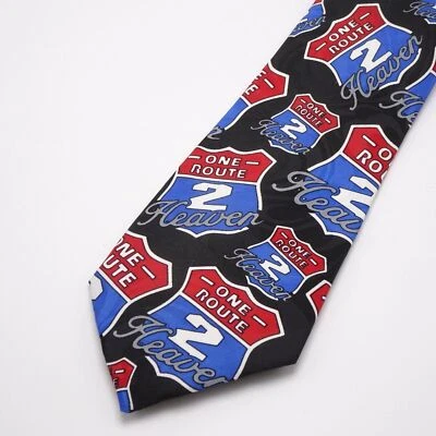 Letreros de carretera Kerusso Tie One Route 2 Heaven 4 pulgadas x 58 pulgadas Foto 1 de 4