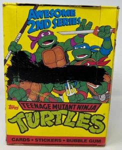Tarjetas adhesivas Topps 1990 TMNT Teenage Mutant Ninja Turtles 48 paquetes nuevas de colección - Imagen 1 de 9