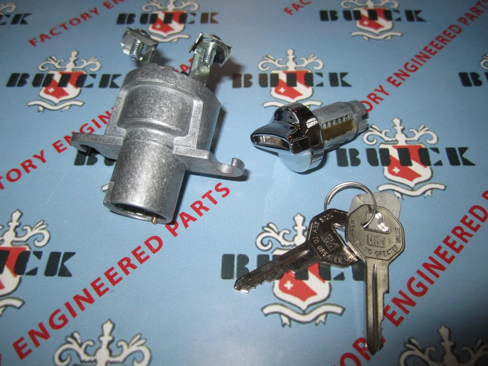 Interruptor de encendido Buick Special Super Century Roadmaster Limited 1954-1958 con llaves Foto 1 de 4