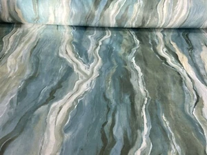 Rockface Seafoam Fabric By Prestigious Textiles HALF PRICE ONLY 18 Metres LEFT - Picture 1 of 5