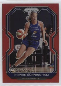 2021 Panini Prizm WNBA Red Prizm /299 Sophie Cunningham #82 Rookie RC