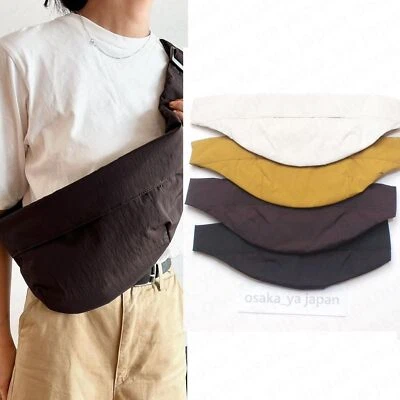 UNIQLO Crossbody Bags BLACK BEIGE DARK BROWN MUSTARD Unisex New Japan 472901