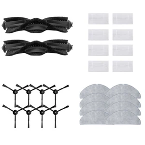 Filtro de limpieza de cepillo lateral de rodillo para accesorio de aspiradora Lydsto R1 Edge - Imagen 1 de 16