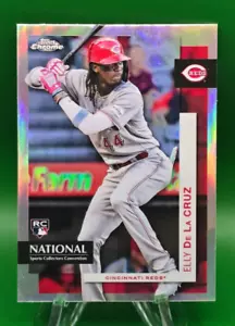 2024 Topps Bowman Chrom NSCC Wrapper Redemption ELLY DE LA CRUZ RC #1 Reds - Bild 1 von 2