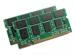 2GB 2x 1GB Dell Latitude D800 X300 D400 D505 D600 100L 110L Memory PC2700 RAM - Picture 1 of 1