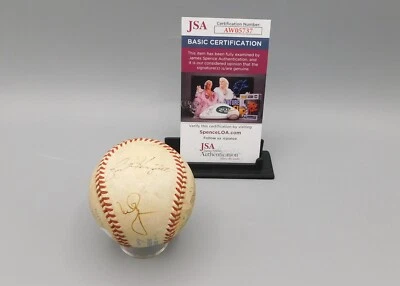 MARK MCGWIRE , TERRY STEINBACH, and More, 4x Signed Rawlings Baseball ~ JSA - Image 1 of 4