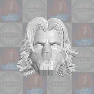 Marvel Rivals Winter Soldier Custom Head für 1:12 1:18 1:10 & 1:6 Actionfiguren - Bild 1 von 1