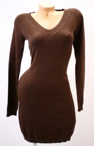 Victoria's Secret Moda Winter Knit Long Sleeve V Neck Sweater Dress - Picture 1 of 1