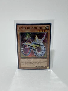 Yu-Gi-Oh! Cyber Dragon Drei 1st Ed Super Rare SDCR-EN002 - Picture 1 of 2