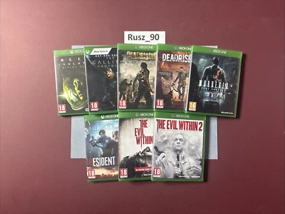 X8 Xbox One & Xbox Series X Horror/Shooter Games Bundle PEGI 18 UK PAL VG COND - Image 1 of 4