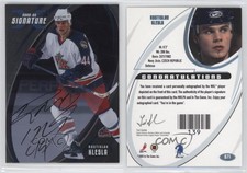 2002-03 ITG Be A Player Signature Series Signatures Rostislav Klesla #071 Auto