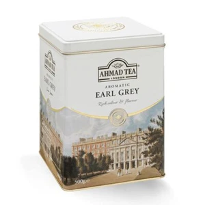 Ahmad Aromatic Earl Gris Hoja Suelta Té Negro en Lata 17.6oz/500g - Imagen 1 de 3