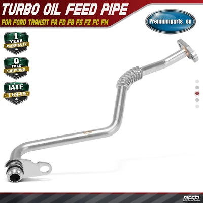 Turbocharger Oil Return Pipe for Ford Transit FA  FD FB FS FZ FC  FM FN FF New - Image 1 of 4