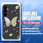 For Samsung A54 A34 A14 A24 A13 A53 A73 A12 A52 A32 A71 Butterflies Case Cover