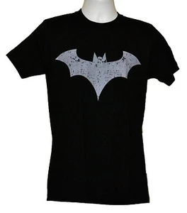 Camiseta Batman DC Comics Camiseta Gráfica Batarang Preencogida Negra Nueva Con Etiquetas - Imagen 1 de 1