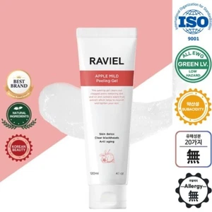 RAVIEL Apple Mild Peeling Gel 120ml Face Scrub Face Exfoliators Made in korea - Picture 1 of 19