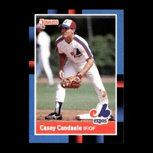 Casey Candaele 1988 Donruss Montreal Expos #179 R319E 78
