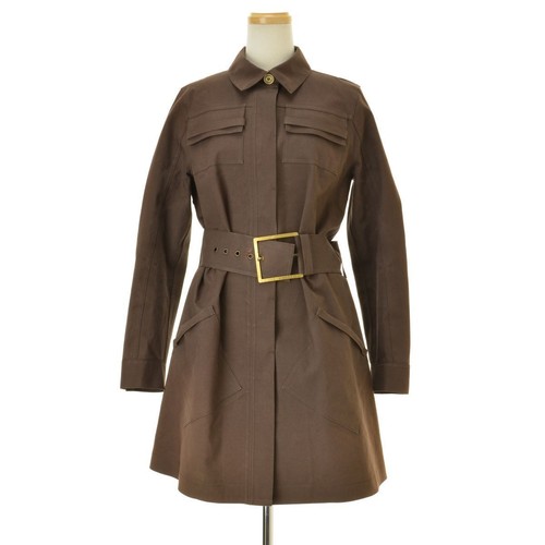 LOUIS VUITTON（LV） Cappotto lungo donna LOUIS VUITTON marrone scuro condizioni