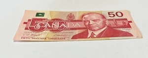 1988 Canadian 50$ Fifty Dollar Banknote Bank Of Canada - Picture 1 of 6
