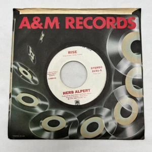 Herb Albert "Rise" 7" 45 RPM PROMO EX - Imagen 1 de 4