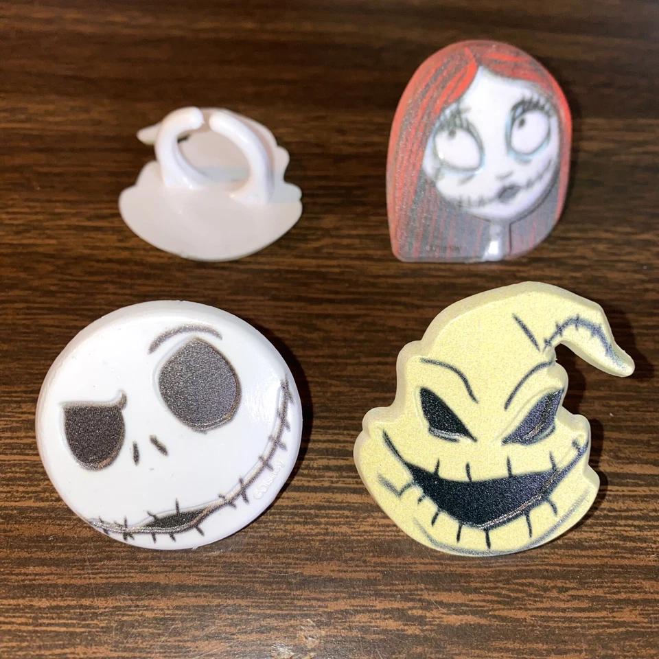 DecoPac Nightmare Before Christmas Cupcake Rings 72 ct Cake Decorations