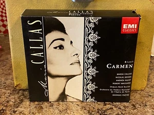 Maria Callas - Bizet Carmen [Georges Pretre] 2x CD box set EMI 1997 opera VG+ - Picture 1 of 2