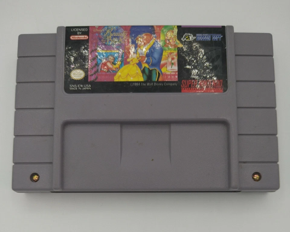 Disney's Beauty and the Beast (Super Nintendo, 1994) - Image 1 of 4