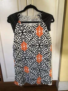 Aztec Print Sleeveless Dress VANGELICA Size 14 - Pickup Ormond - Picture 1 of 5