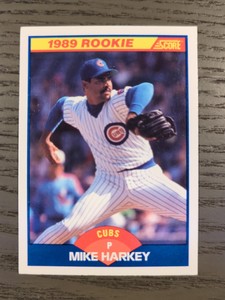 Mike Harkey - Rookie - 1989 Score #624 - Chicago Cubs - Buy More & Save!
