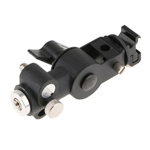D Type Flash Shoe Umbrella Holder Swivel Mount for Speedlite LED Stand Bracket